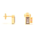 Boucles d'oreilles Art Déco Or Jaune 18 Carats Personnalisables
