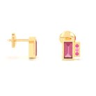 Boucles d'oreilles Art Déco Or Jaune 18 Carats Personnalisables