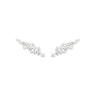 Boucles d’oreilles contour d’oreille branche de zircons en argent 925