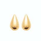 Boucles d’oreilles puces petite goutte en plaqué or