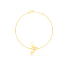 Bracelet Abeille or jaune 18 carats – pierre précieuse au choix