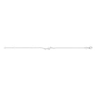 Bracelet branche de navettes en argent 925 et zircons