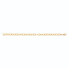 Bracelet gros maillons ovales lisses et texturés en plaqué or