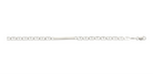 Bracelet identité chaîne fine en argent 925 18 cm