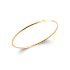 Bracelet jonc fin enfant en plaqué or