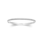 Bracelet jonc pavé de zircons en argent 925 rhodié