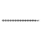 Bracelet maille grain de café en acier PVD noir homme
