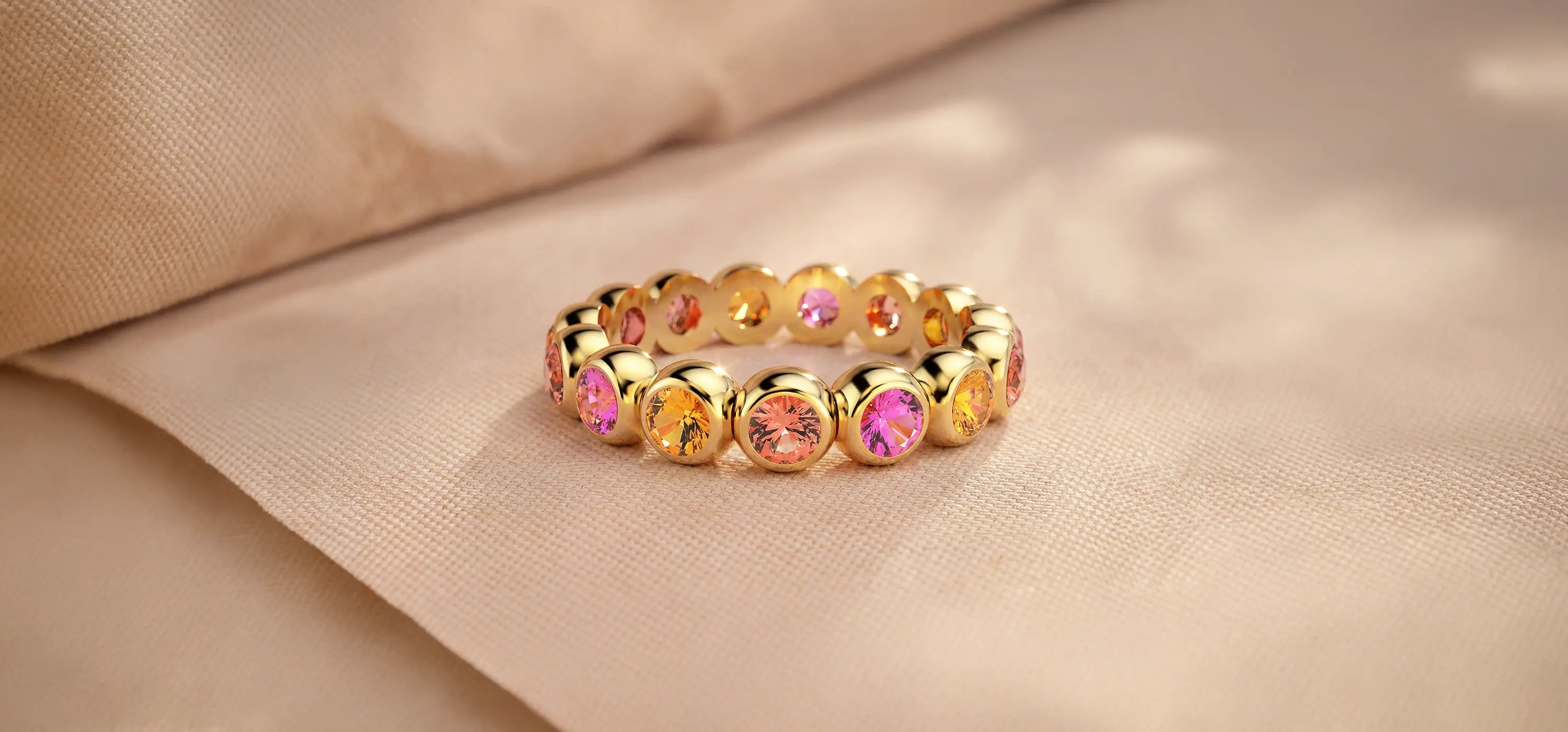 Collection de bagues en Or 18 carats (Jaune, Blanc, Rose) pour femme - Joaillerie Bajoia Paris