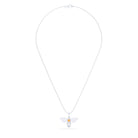 Collier Abeille en argent 950 et pierre fine ou précieuse au choix