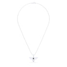 Collier Abeille en argent 950 et pierre fine ou précieuse au choix