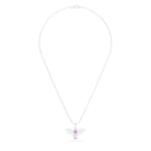 Collier Abeille en argent 950 et pierre fine ou précieuse au choix