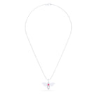 Collier Abeille en argent 950 et pierre fine ou précieuse au choix
