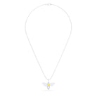 Collier Abeille en argent 950 et pierre fine ou précieuse au choix