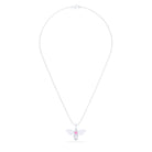 Collier Abeille en argent 950 et pierre fine ou précieuse au choix