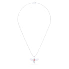 Collier Abeille en argent 950 et pierre fine ou précieuse au choix
