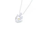 Collier Féline en Argent 950 et Pierres Précieuses Diamant jaune
