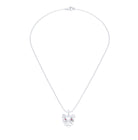 Collier Féline en Argent 950 et Pierres Précieuses