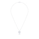 Collier “Féline” en Argent 950 et Pierres Précieuses