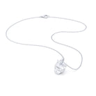 Collier “Féline” en Argent 950 et Pierres Précieuses