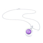 Collier Indiscret en argent 950 personnalisable avec pierre fine au choix