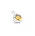 Collier Indiscret en argent 950 personnalisable avec pierre fine au choix