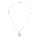 Collier Indiscret en argent 950 personnalisable avec pierre fine au choix