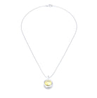 Collier Indiscret en argent 950 personnalisable avec pierre fine au choix
