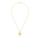 Collier “L’Œuf Impérial” – Or Jaune 18 Carats & 7 Pierres Précieuses