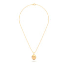 Collier “L’Œuf Impérial” – Or Jaune 18 Carats & 7 Pierres Précieuses