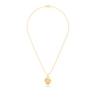 Collier “L’Œuf Impérial” – Or Jaune 18 Carats & 7 Pierres Précieuses