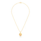 Collier “L’Œuf Impérial” – Or Jaune 18 Carats & 7 Pierres Précieuses