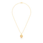 Collier “L’Œuf Impérial” – Or Jaune 18 Carats & 7 Pierres Précieuses