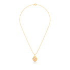 Collier “L’Œuf Impérial” – Or Jaune 18 Carats & 7 Pierres Précieuses