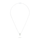 Collier Olympe en Or Blanc 18 Carats et Pierres Précieuses