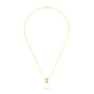 Collier Olympe en Or Jaune 18 Carats et Pierres Précieuses