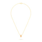 Collier Olympe en Or Jaune 18 Carats et Pierres Précieuses