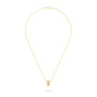 Collier Olympe en Or Jaune 18 Carats et Pierres Précieuses