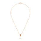 Collier Olympe en Or Rose 18 Carats et Pierres Précieuses