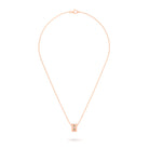Collier Olympe en Or Rose 18 Carats et Pierres Précieuses