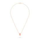 Collier Olympe en Or Rose 18 Carats et Pierres Précieuses