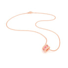 Collier Olympe en Or Rose 18 Carats et Pierres Précieuses