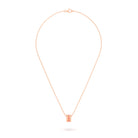 Collier Olympe en Or Rose 18 Carats et Pierres Précieuses