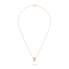 Collier Olympe en Or Rose 18 Carats et Pierres Précieuses