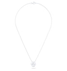 Collier Patte de Chat petit modèle en or blanc 18 carats et pierres précieuses au choix