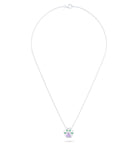 Collier Patte de Chat petit modèle en or blanc 18 carats et pierres précieuses au choix