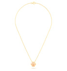 Collier Patte de Chat petit modèle en or blanc 18 carats et pierres précieuses au choix