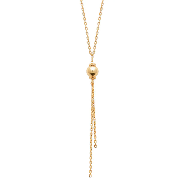 Collier Goutte d’Éclat – Plaqué Or, 45 cm
