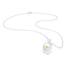 Collier Scarabée en argent et pierre sur mesure