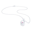 Collier Scarabée en argent et pierre sur mesure