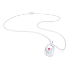 Collier Scarabée en argent et pierre sur mesure